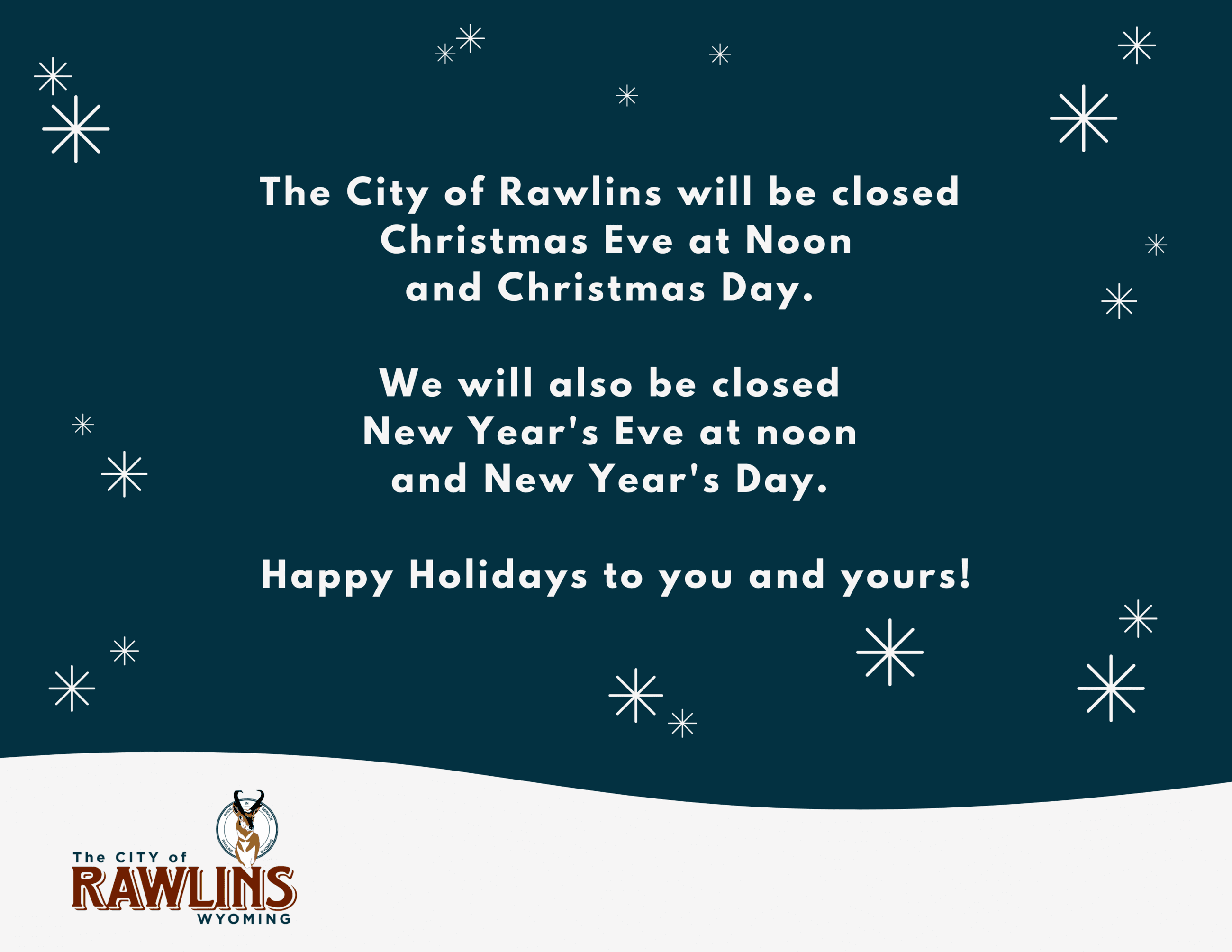 Holiday Closures 2020