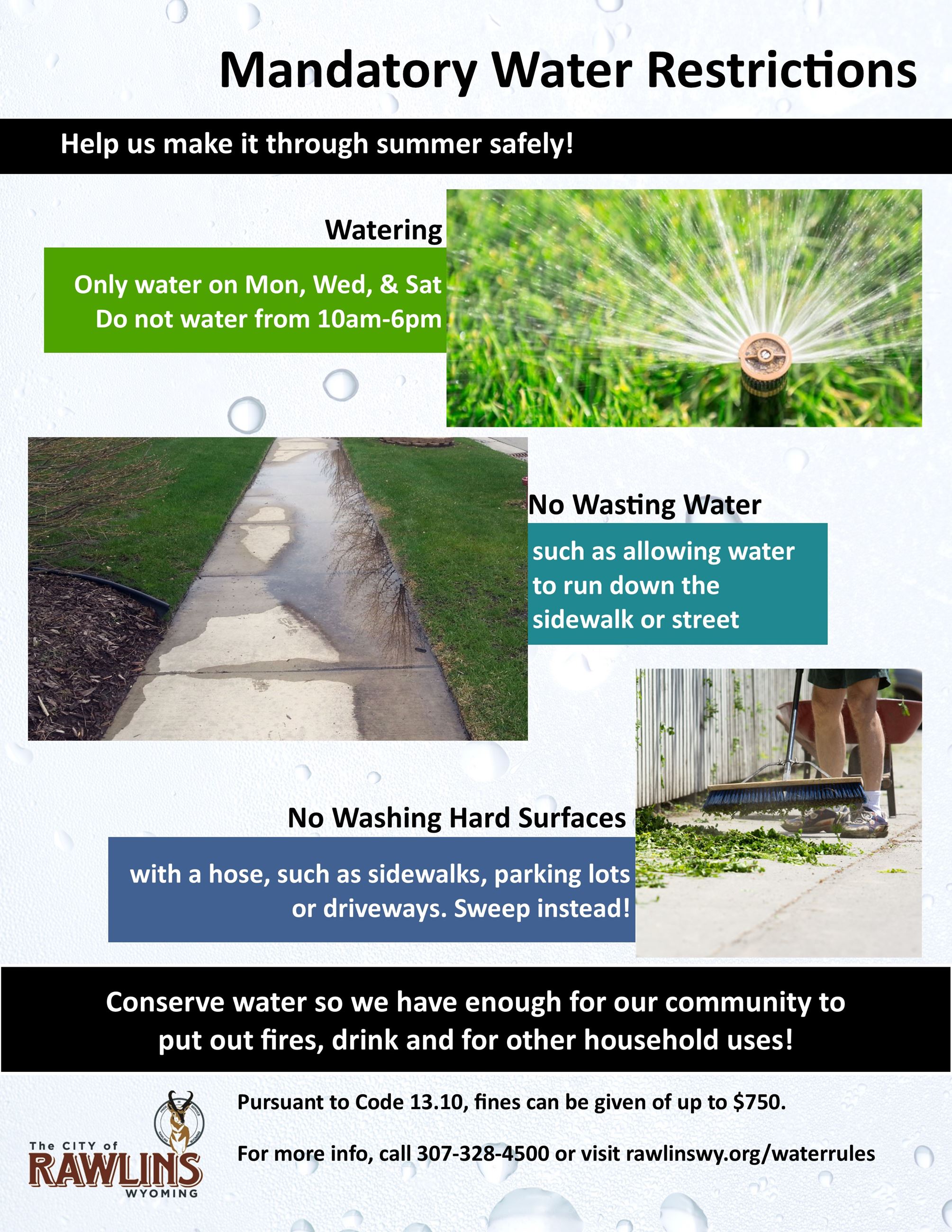 Mandatory Water Schedule 7.20.21 Image