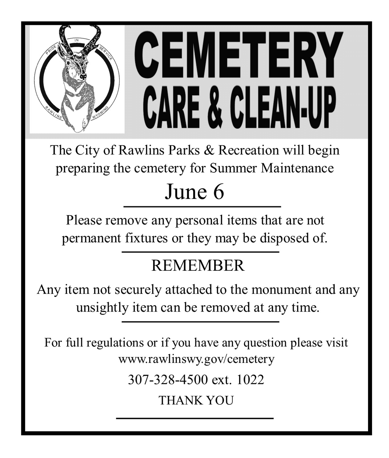 cemetery clean up 2022