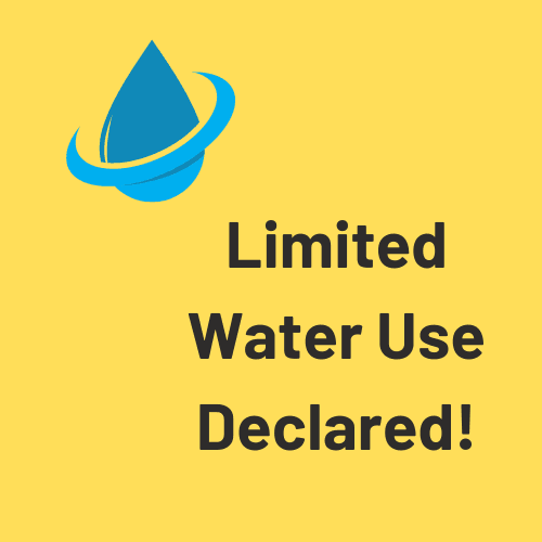 Limited Water Use