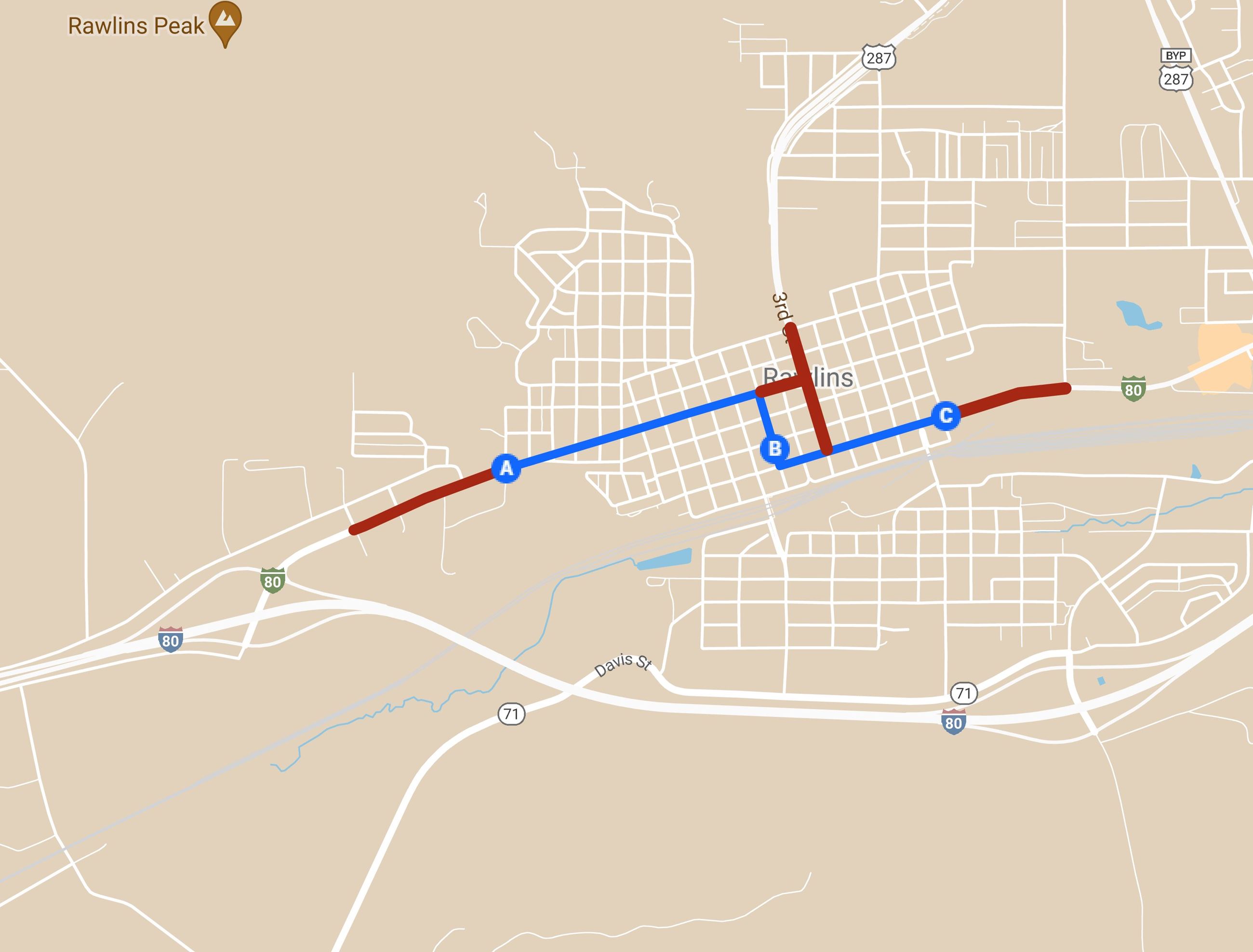 Fair Parade Route and Closure