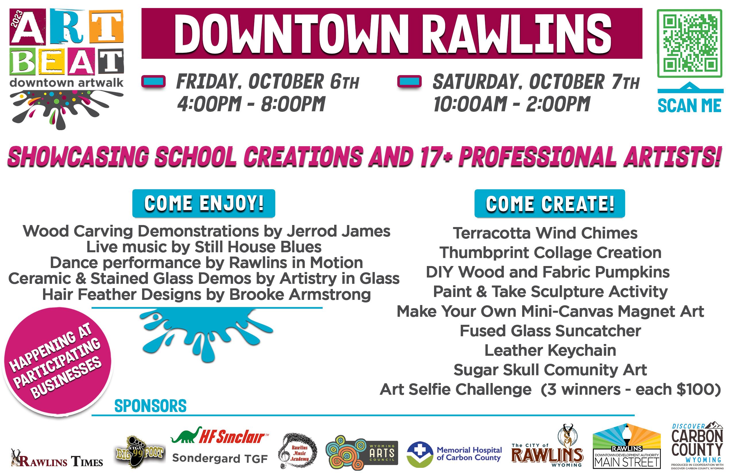 School Flyer ArtBeat Draft