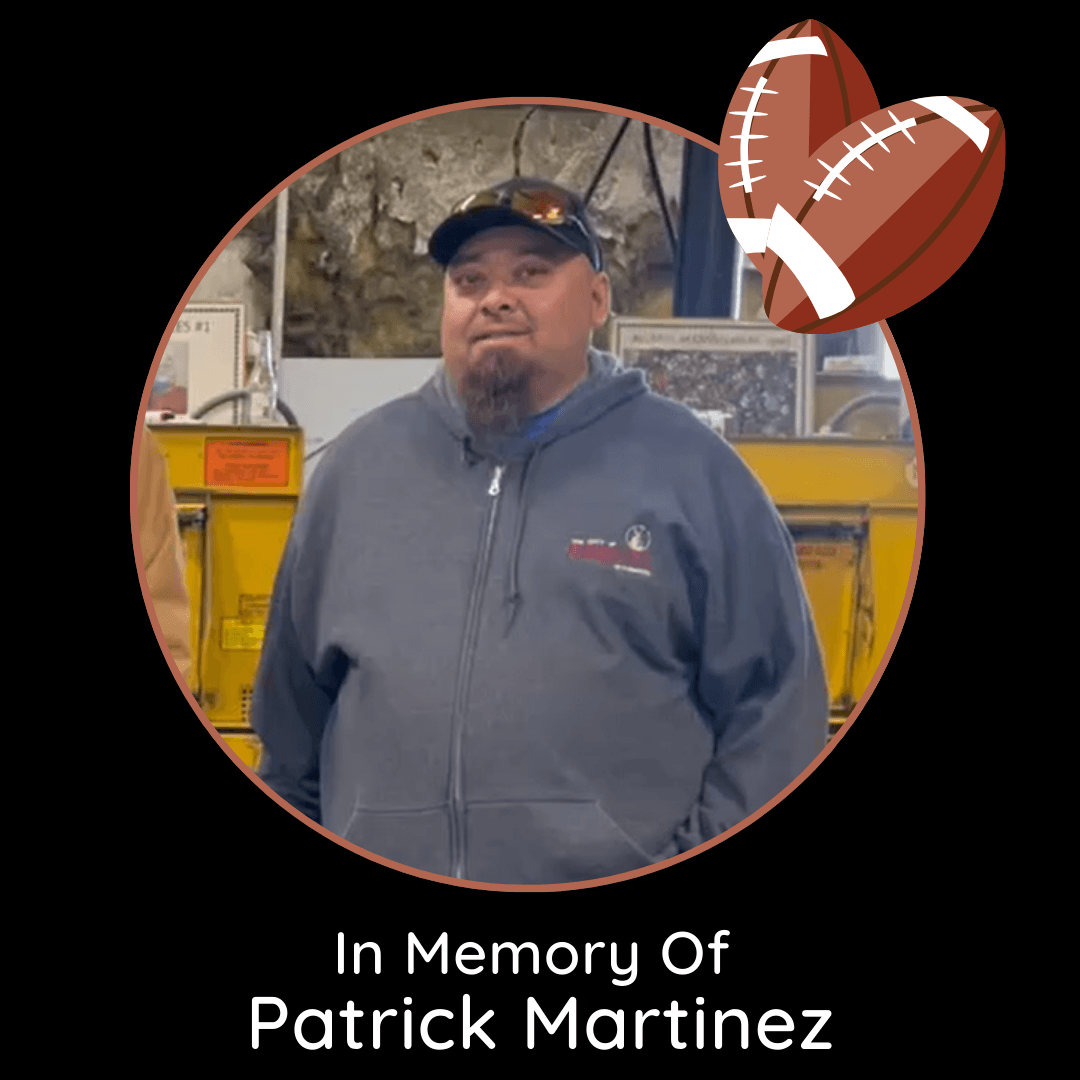 In memory of Patrick Martinez