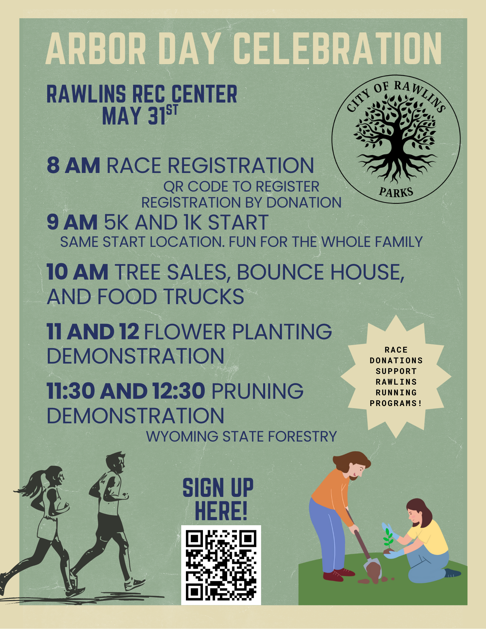 Arbor Day Full Page Poster