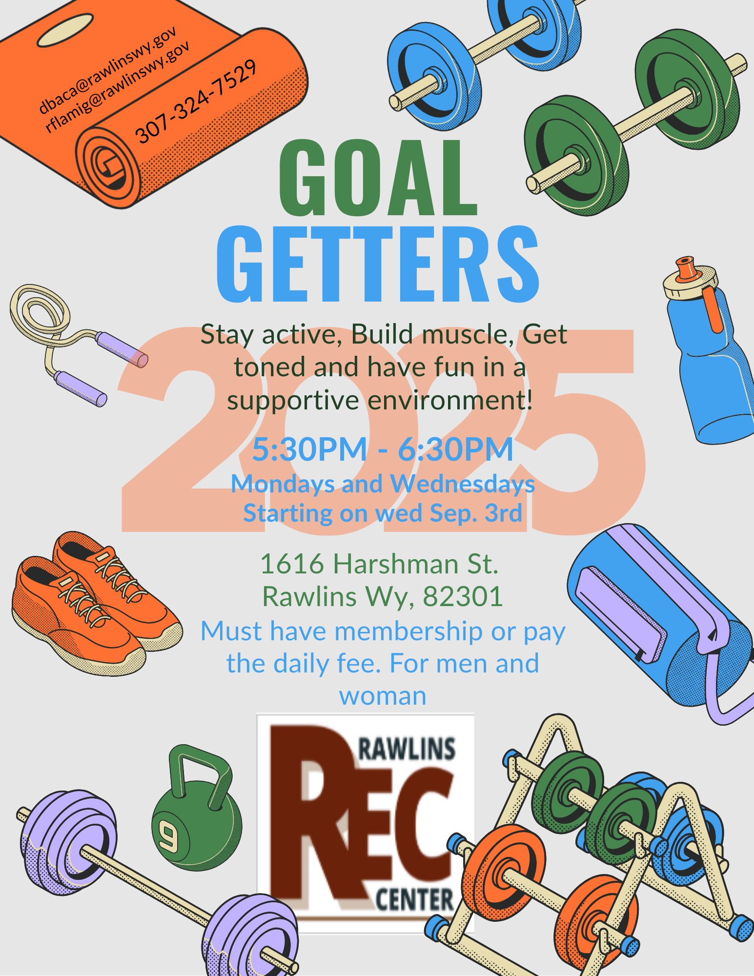 Goal Getters Evening Class - Fall 2025