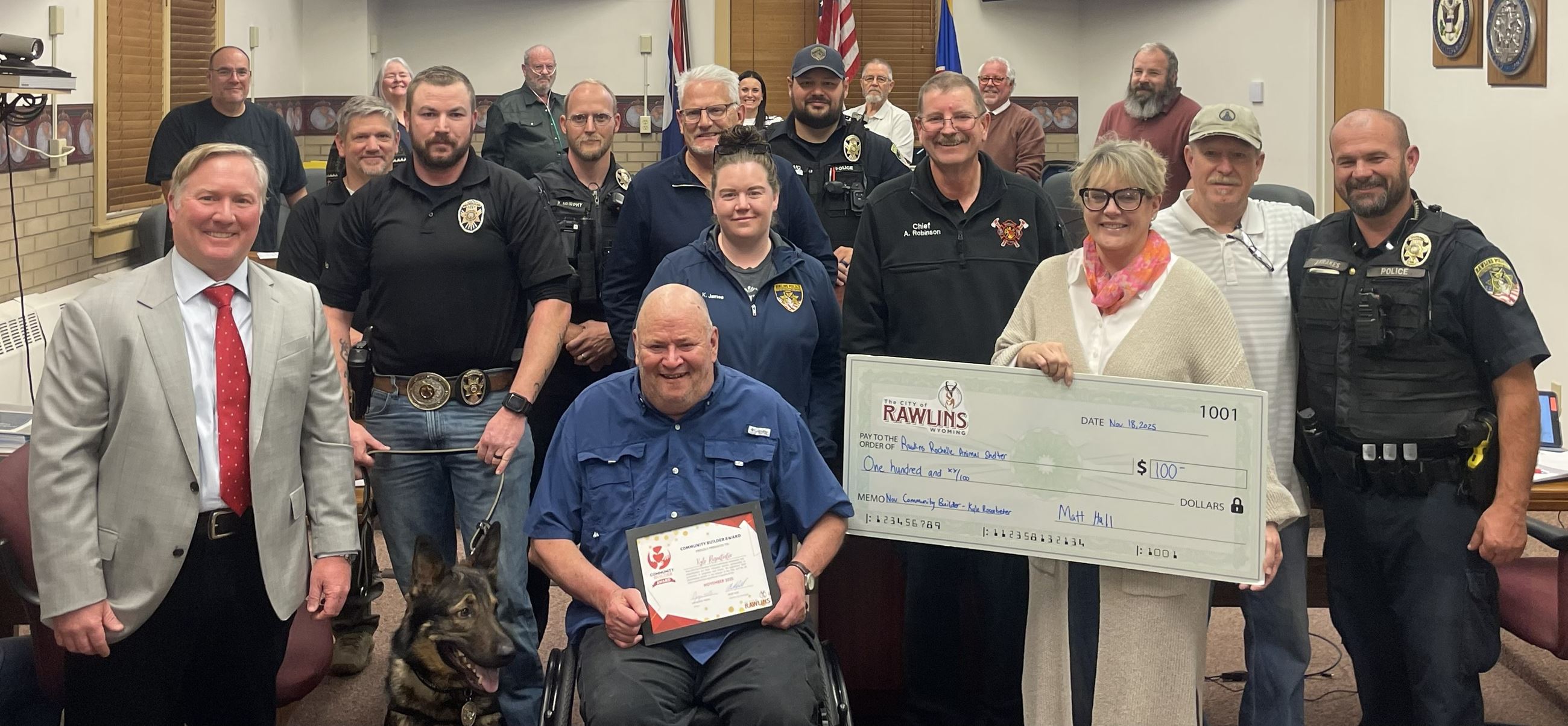 Kyle Rosentreter November 2025 Community Builder