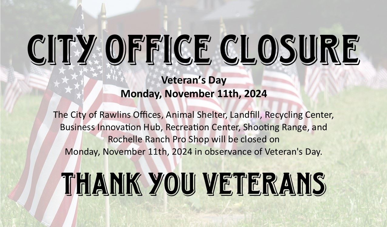 11a Veterans Day Closure - Current Year
