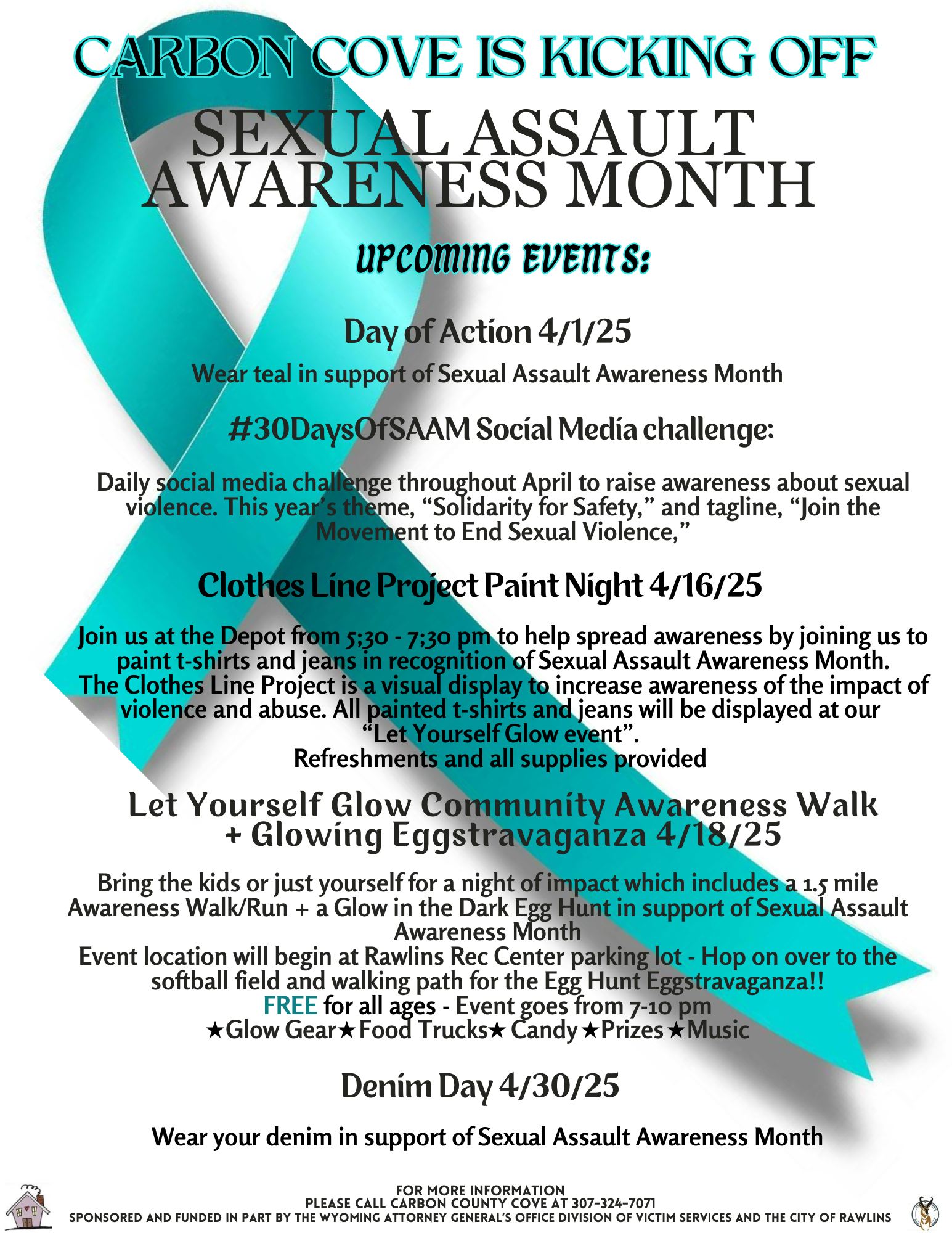 cove april 2025 events