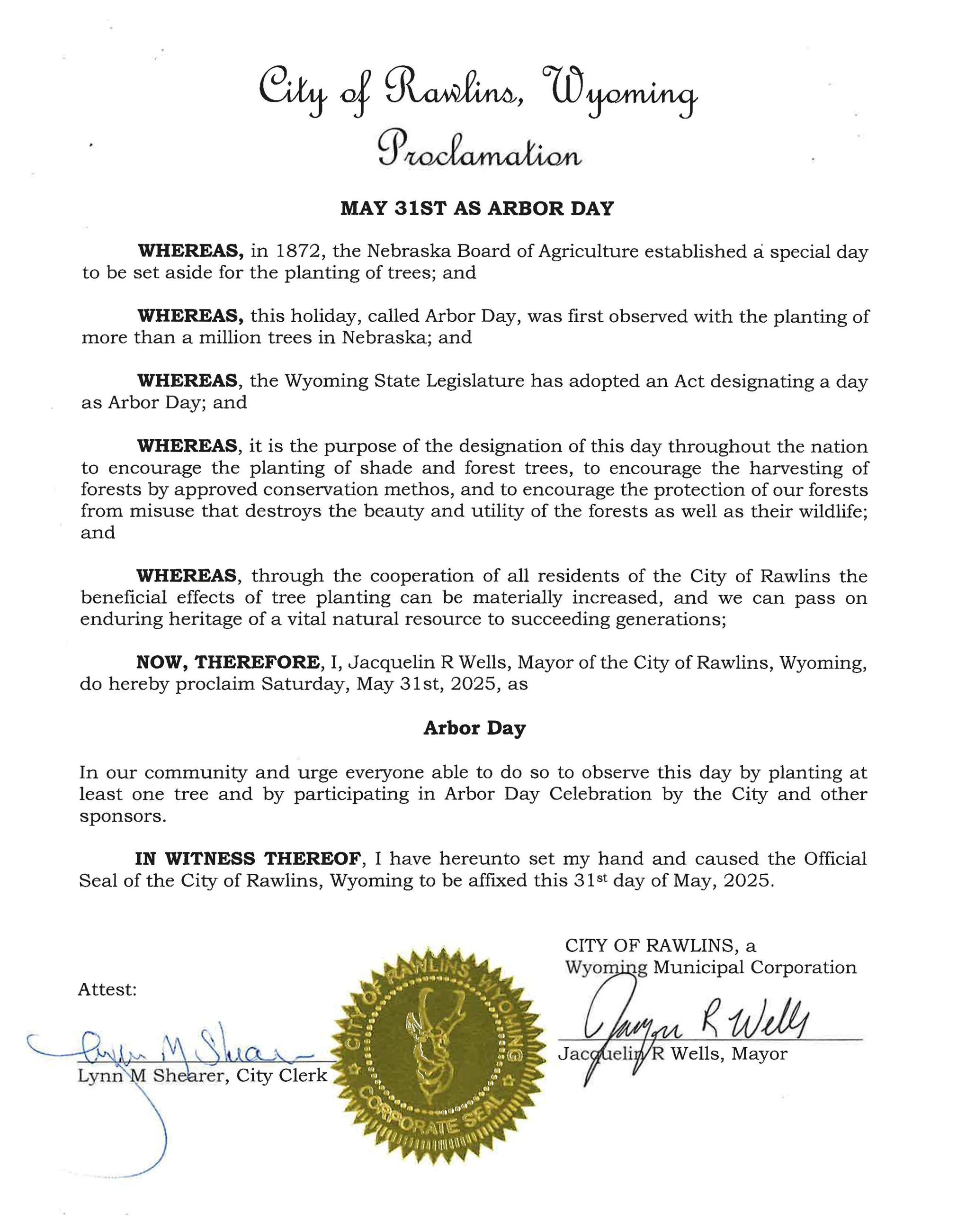 Arbor Day Proclamation-page-001