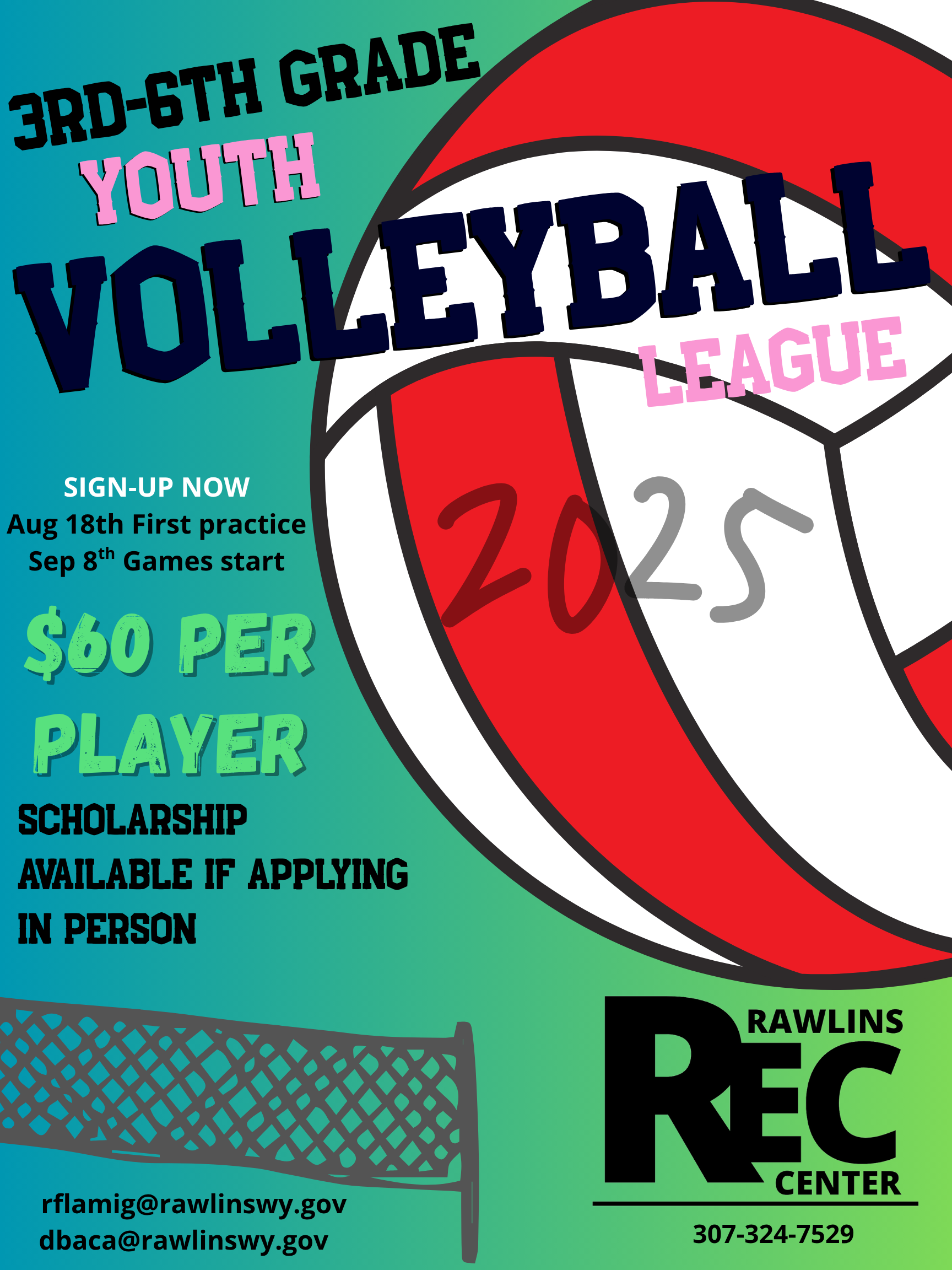 Copy of  Volleyball FB Poster