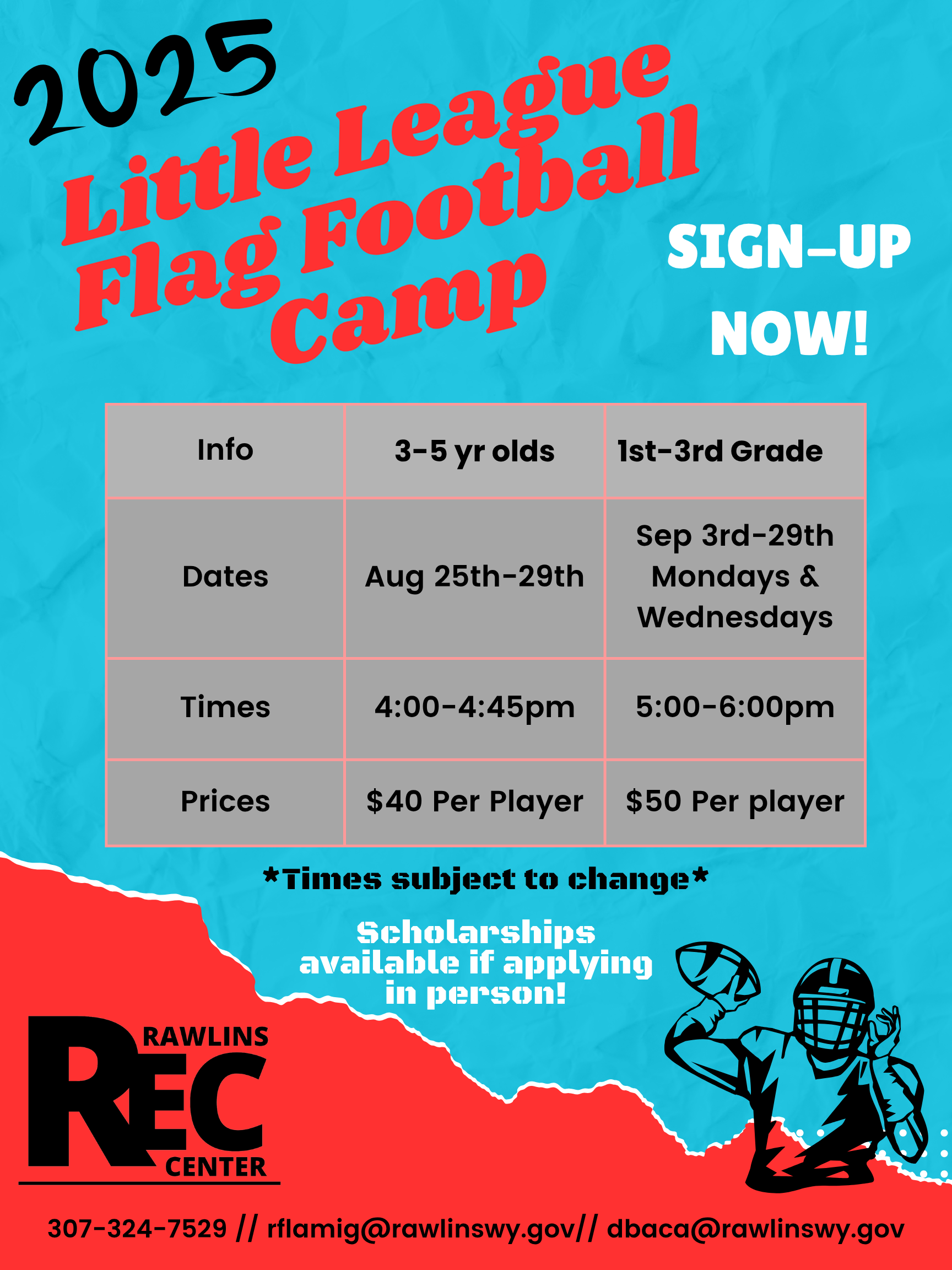 2025 Football Camps